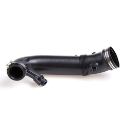 Tykick intake hose installed in Mini Cooper engine bay showing correct placement