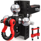 TYT front view assembled hitch showing all components and durable design for versatility