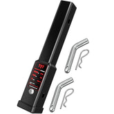 TYT hitch extender front view showing robust steel and secure fit benefit