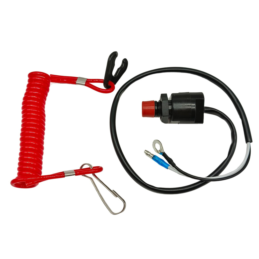 UANOFcn front view of kill switch assembly showing compact fit and durability