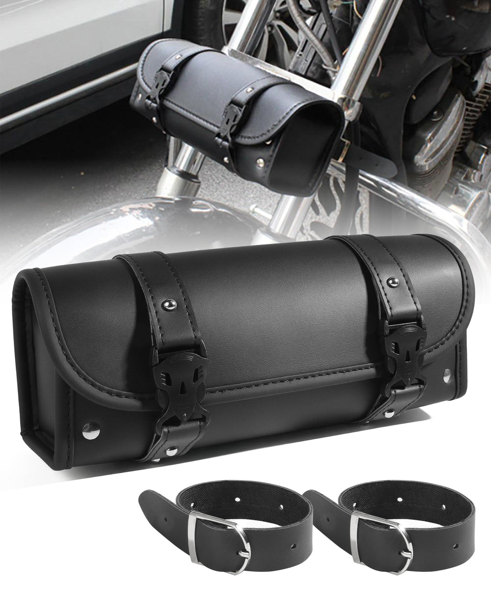 UBOG handlebar bag front view showing compact storage benefit