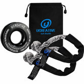 Ucreative recovery ring front view showing durable aluminum construction and lightweight benefit