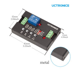 UCTRONICS terminal close-up showing clear labels and secure wiring benefit