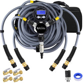 Uharbour front view kit shows all four hoses and couplers for fast inflation