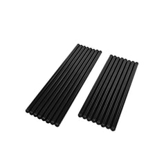 UINIEBOOM pushrods side-by-side showing length and dimension matching OEM specs
