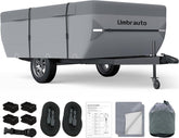 Umbrauto front view of cover on trailer showing full protection and fit