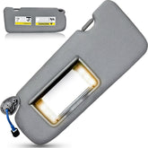 UMISHI left driver sun visor front view showing OEM fit and finish benefit