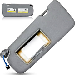UMISHI left driver sun visor front view showing OEM fit and finish benefit
