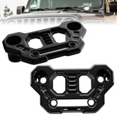 UNI-SHINE front view of two hood brackets showing ready-to-install features