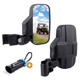 UNIGT front view pair mounted showing full coverage benefit