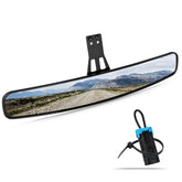 UNIGT front view showing full panoramic mirror for broader visibility