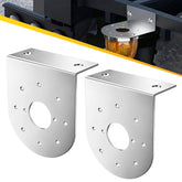 unionlux front bracket showing shape and mounting holes, durable fit