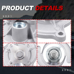 UNITHUB water pump gasket and included accessories displayed to simplify installation