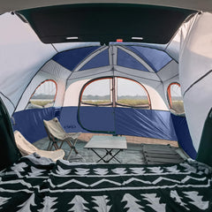 unp tent mesh windows and roof improving airflow and views