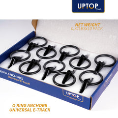 UPTOP installed in E-track showing fast three-second fitment benefit