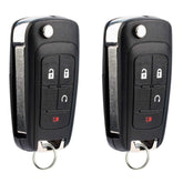 USARemote front view of two-pack fobs showing ready-to-program convenience