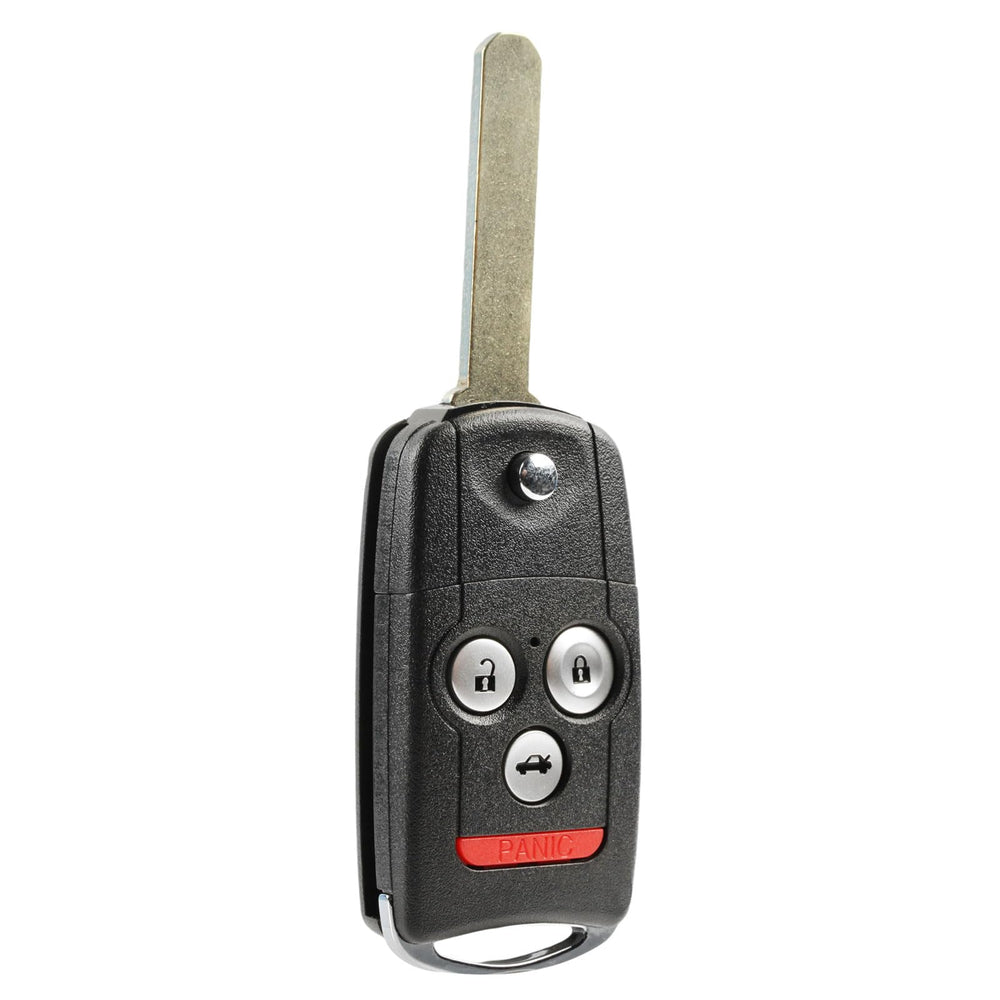 USARemote flip key front view showing buttons and convenient pocket fit