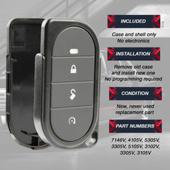 USARemote close-up of rubber button pads highlighting tactile feedback improvement