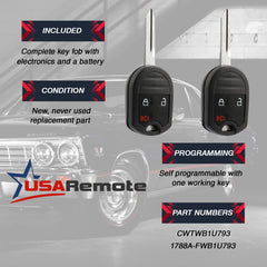 USARemote internal circuit board and battery installed for immediate programming convenience