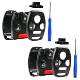 USARemote front view of two replacement key fob shells showing brand and fit benefit