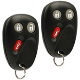 USARemote front view of two key fobs showing usable buttons and quick replacement