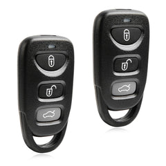 USARemote front view of two 3-button fobs showing benefits of ready-to-program replacements