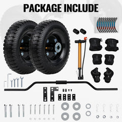 USTPO installation hardware kit highlighting tools and easy setup