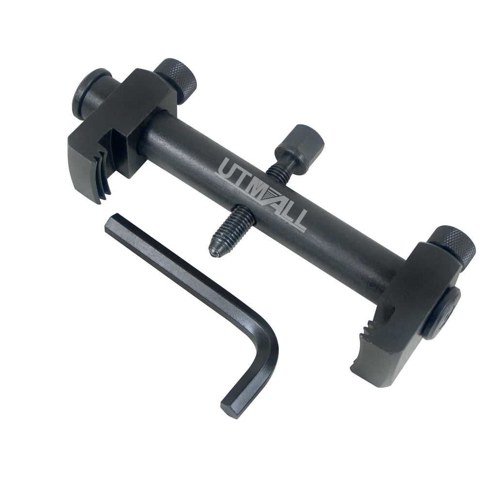 UTMALL puller front view showing robust build and safe pulley removal