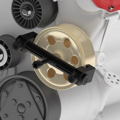 UTMALL jaw span measurement showing 6.3-inch capacity and versatility