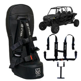 UTVMA bump seat front view showing secure fit and comfort