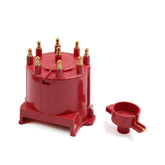 uxcell distributor cap front view showing fit and reliable spark routing