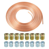 uxcell front view of kit packaging showing coil and fittings for quick identification and selection