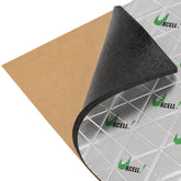 uxcell front packaging showing full 100x100cm mat and branding, highlights coverage benefit