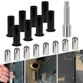 V-SEK kit front packaging showing all 17 pieces and included tools for quick fit