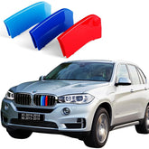 VaisbyTown grille insert installed on BMW front showing sporty accent