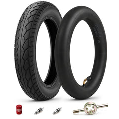 Valchoose front view of 12.5x2.25 tire and tube showing brand and fit