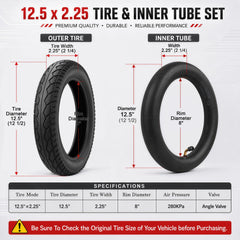 Valchoose close-up of striped tread pattern for improved grip and rolling efficiency