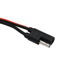 Valley Industries alligator clips detail showing insulated clamps for safe battery hookup