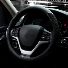 Valleycomfy close-up microfiber leather texture for comfortable grip