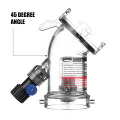 Valterra 45-degree angle view demonstrating easier tank access and flow