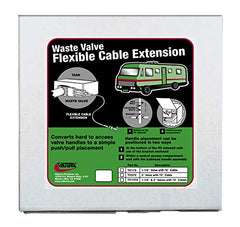 Valterra folding handle close-up in black showing compact operation benefit