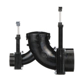 Valterra front view showing dual outlets and easy operation benefit