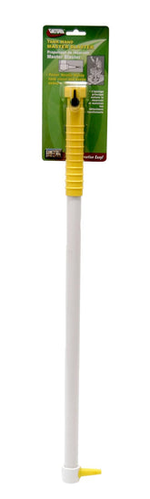 Valterra master blaster front view showing wand shape and white finish for easy handling