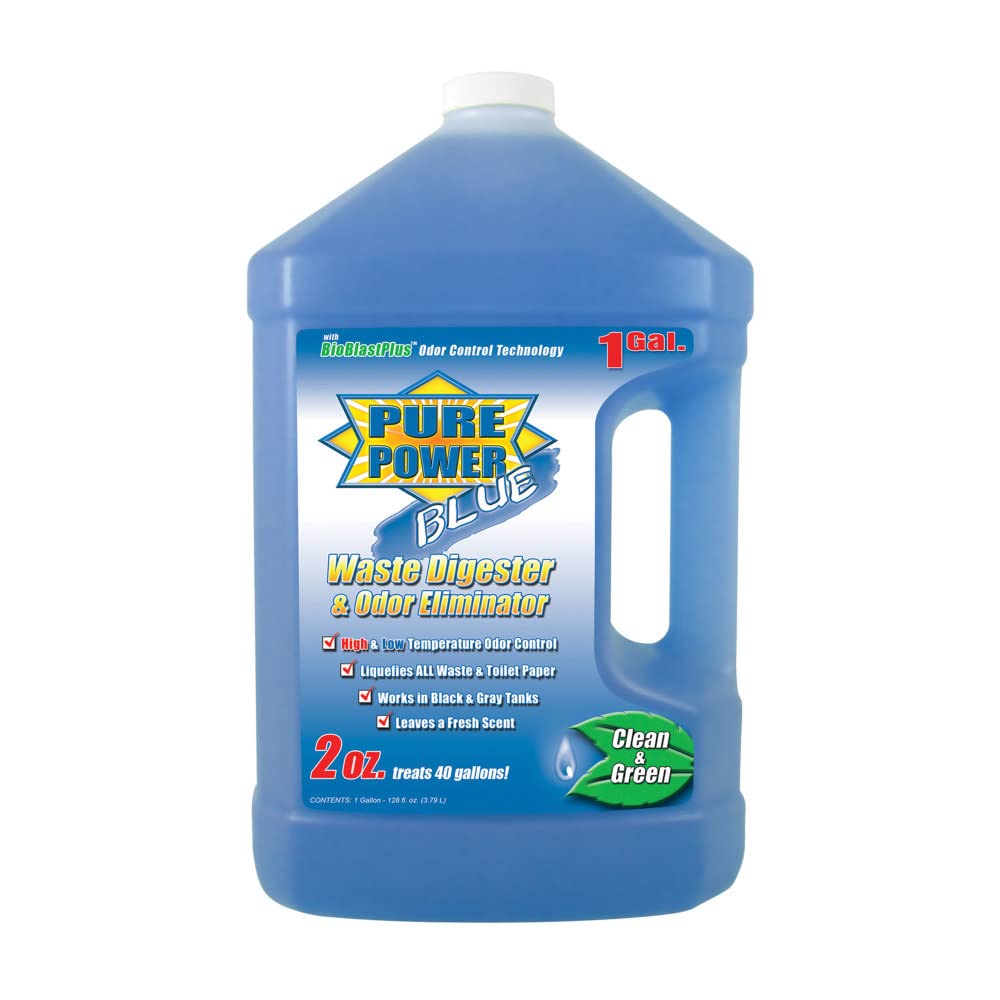 Valterra V23128 bottle front label showing product and benefits