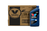 Valvoline bottle front view showing product and easy-grip handle benefit