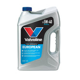 Valvoline 5W-40 front label showing product and benefits