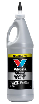 Valvoline bottle front label showing product name and benefits for identification