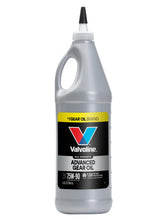 Valvoline Advanced 75W-90 front bottle showing packaging and brand reliability