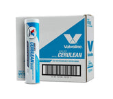 Valvoline Cerulean front packaging showing cartridge case and clear product ID benefit: easy inventory