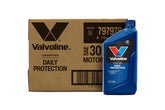 Valvoline bottle front showing Daily Protection label and clear product ID benefit